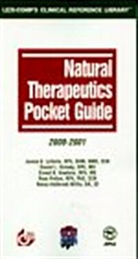 Natural Therapeutics Pocket Guide, 2000-2001 (Paperback, 1st)