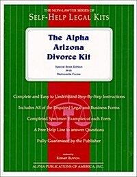 The Alpha Arizona Divorce or Legal Separation Kit (Paperback)
