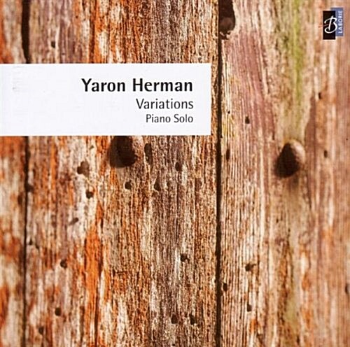 [수입] Yaron Herman - Variations : Piano Solo