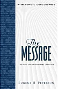 Message Bible-MS-Numbered: The Bible in Contemporary Language (Hardcover)
