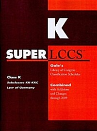 SUPERLCCS Class K: Subclasses KK-KKC Law of Germany (Paperback, 2009)