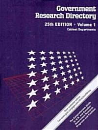 Government Research Directory (Paperback, 25th)