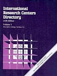 International Research Centers Directory (Paperback, 25th)