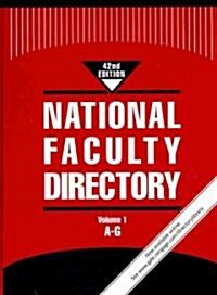 National Faculty Directory (Hardcover, 42th)