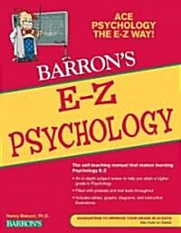 Barrons E-Z Psychology (Paperback)