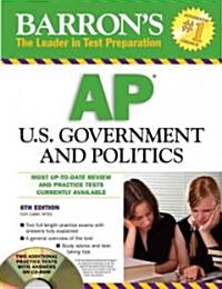 [중고] Barron‘s AP United States Government & Politics (Paperback, CD-ROM, 6th)