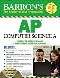 [중고] Barron‘s AP Computer Science A (Paperback, CD-ROM, 5th)