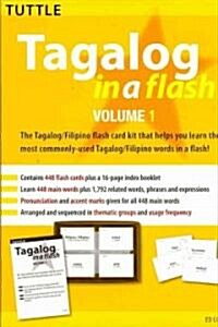 Tagalog in a Flash Kit Volume 1 (Paperback, Book and Kit)