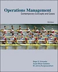 [중고] Operations Management: Contemporary Concepts and Cases (Paperback, 5, Revised)