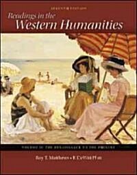 Readings in the Western Humanities Volume 2 (Paperback, 7)
