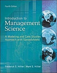 [중고] Introduction to Management Science (Hardcover, 4th)