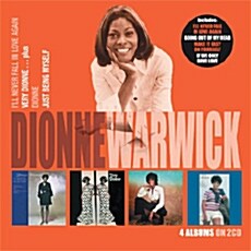 [수입] Dionne Warwick - Ill Never Fall In Love + Very Dionne / Dionne + Just Being Myself [2CD Deluxe Edition]