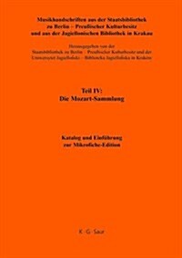 Katalog Und Einf?rung Zur Mikrofiche-Edition (Hardcover)