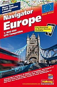 Navigator Europe Road Atlas (Paperback)