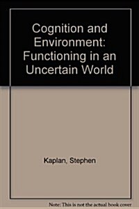 Cognition and Environment (Paperback, Reprint)