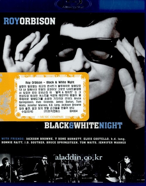 [중고] [수입] [블루레이] Roy Orbison - Black & White Night