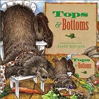 베오영 Tops and Bottoms (Hardcover + CD) - 베스트셀링 오디오 영어동화