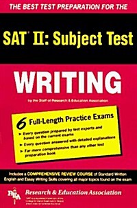 The Best Test Preparation for the SAT II, Subject Test, Writing (REA Test Preps) (Paperback)