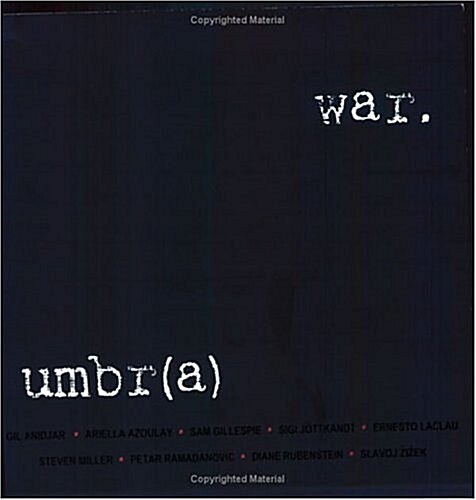Umbr(a): War (Paperback)