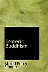 Esoteric Buddhism (Hardcover)