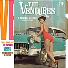 [수입] The Ventures - 4 Original Albums: Mono Editions [Remastered 180g 2LP]