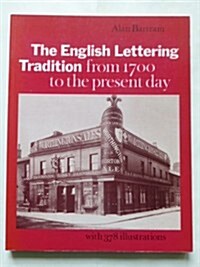 English Lettering Tradition from 1700 to the Present Day (Paperback)