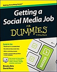 Getting a Social Media Job for Dummies (Paperback)