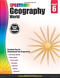 Spectrum Geography, Grade 6: World (Paperback)