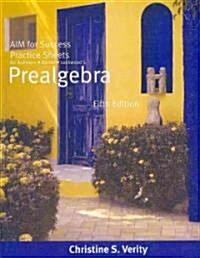 Prealgebra: Student Practice Sheets (Paperback, 5)