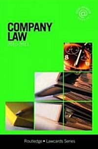 Company Law 2010-2011 (Paperback, 7th)