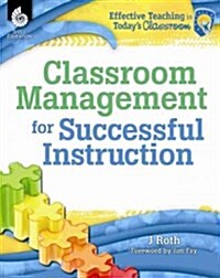 Classroom Management for Successful Instruction (Paperback)