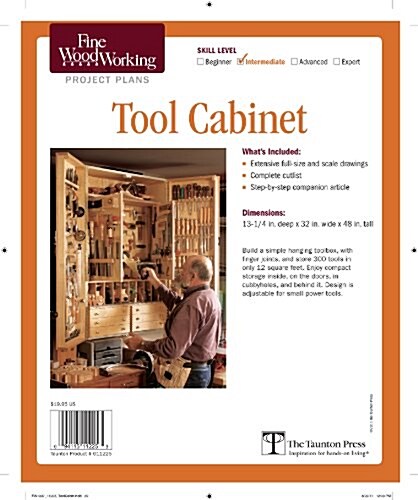 Fine Woodworkings Tool Cabinet Plan (Paperback)