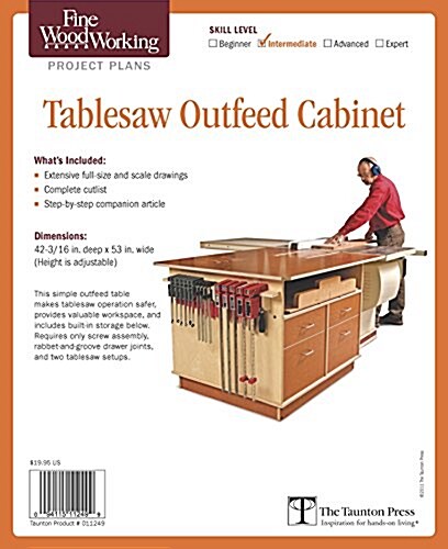 Fine Woodworkings Tablesaw Outfeed Cabinet Plan (Other)