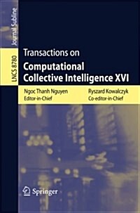 Transactions on Computational Collective Intelligence XVI (Paperback)