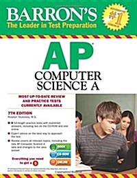 [중고] Barron‘s AP Computer Science a , 7th Edition [With CDROM] (Paperback, 7, Revised)