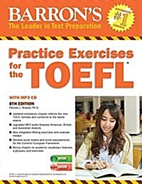 Practice Exercises for the TOEFL with MP3 CD [With MP3 CD] (Paperback, 8)