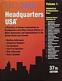 Headquarters USA 2015 (Hardcover, 37th)
