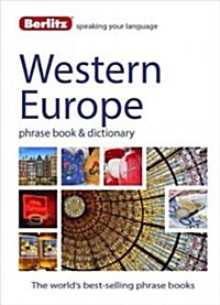 Berlitz Phrase Book & Dictionary Western Europe : Danish, Dutch, French, German, Greek, Italian, Norwegian, Portuguese, Spanish, Swedish & Turkish (Paperback)