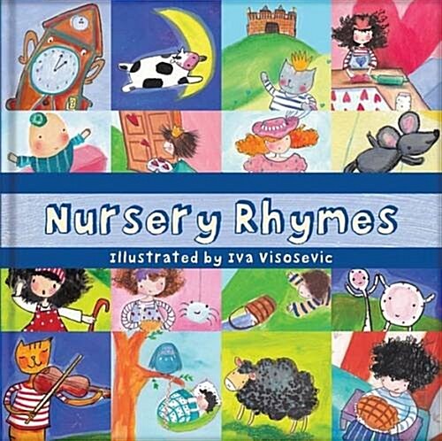 Square Paperback Book - Nursery Rhyme (Paperback)