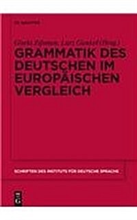 Grammatik Des Deutschen Im Europaischen Vergleich (Hardcover)