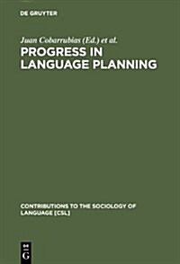 Progress in Language Planning: International Perspectives (Hardcover)