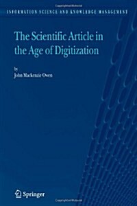 The Scientific Article in the Age of Digitization (Paperback)