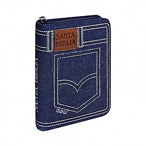 Reina Valera 1960 Denim Bible (Leather)