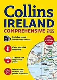 Comprehensive Road Atlas Ireland (Spiral Bound, New ed)