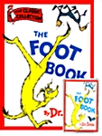 The Foot Book (페이퍼백 + 테이프 1개)