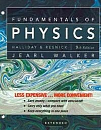 Fundamentals of Physics Extended (Loose Leaf, 9, Edition, Binder)