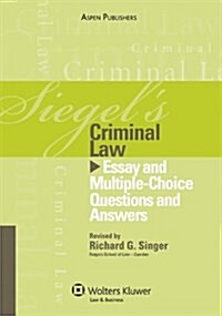 Siegels Criminal Law (Paperback, Revised)