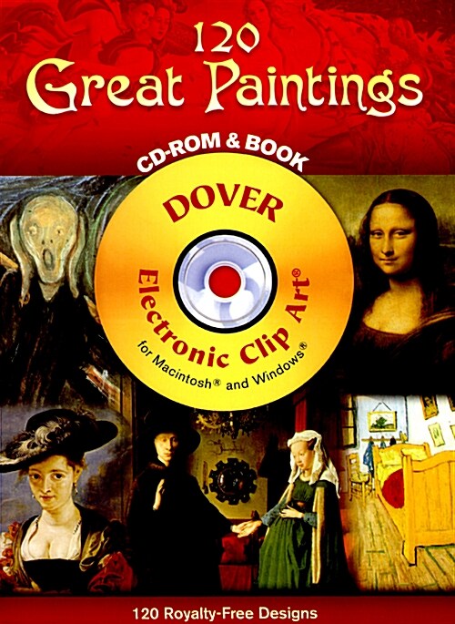 120 Great Paintings CD-ROM and Book [With CD-ROM] (Paperback)