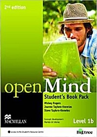 [중고] Open Mind 2nd Edition AE Level 1B Students Book Pack (Package)
