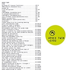 [수입] Aphex Twin - Syro [3LP]